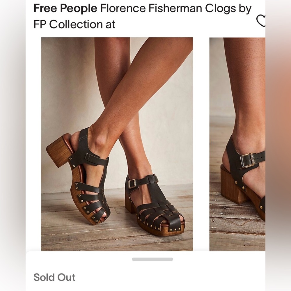 Free People Florence Fisherman Clogs